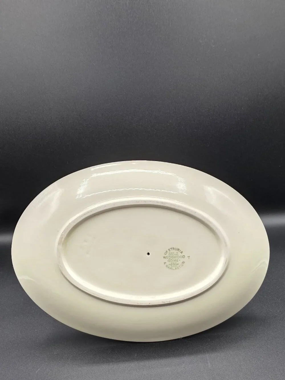 VYG Wedgwood Edme Etruria & Barlaston Gravy Boat Sauce Bowl Attached Underplate